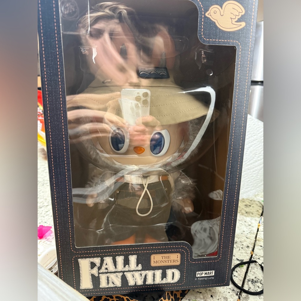 Fall in Wild Pop Mart Figure labubu doll